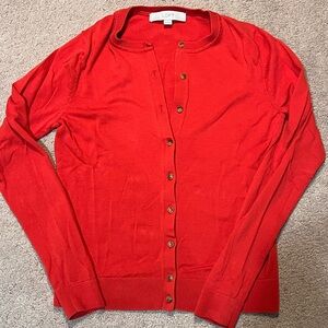 Cherry Red LOFT Cardigan🍒